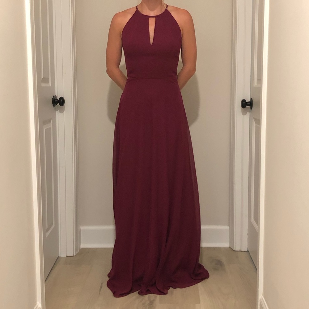 AfterSix #1502 Burgundy Dress (Brand new w/ tags)